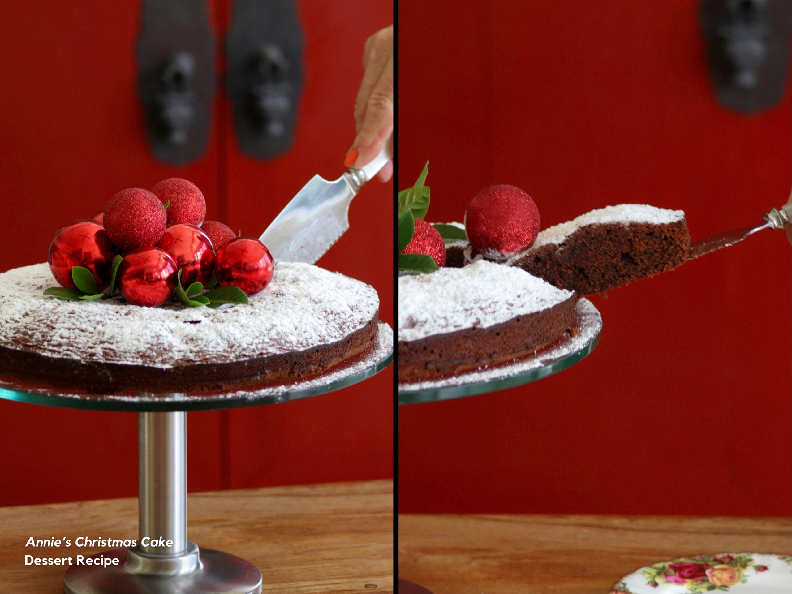 Annie's chocolate Christmas cake recipe