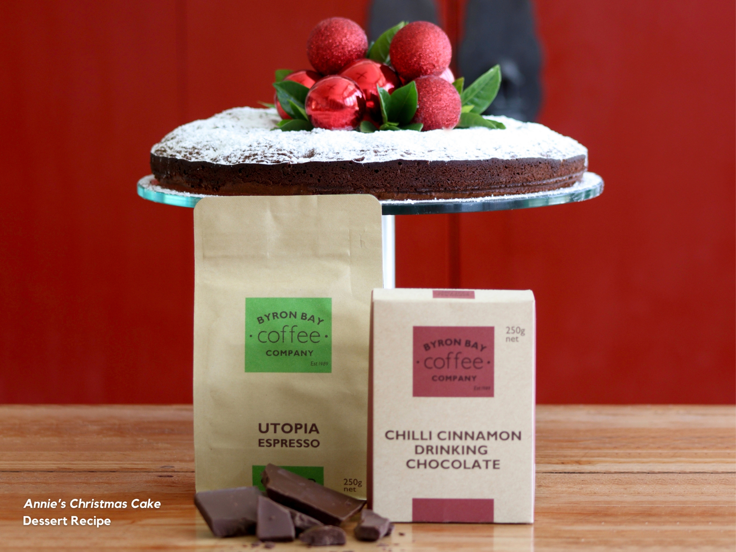 Annie's chocolate Christmas cake recipe