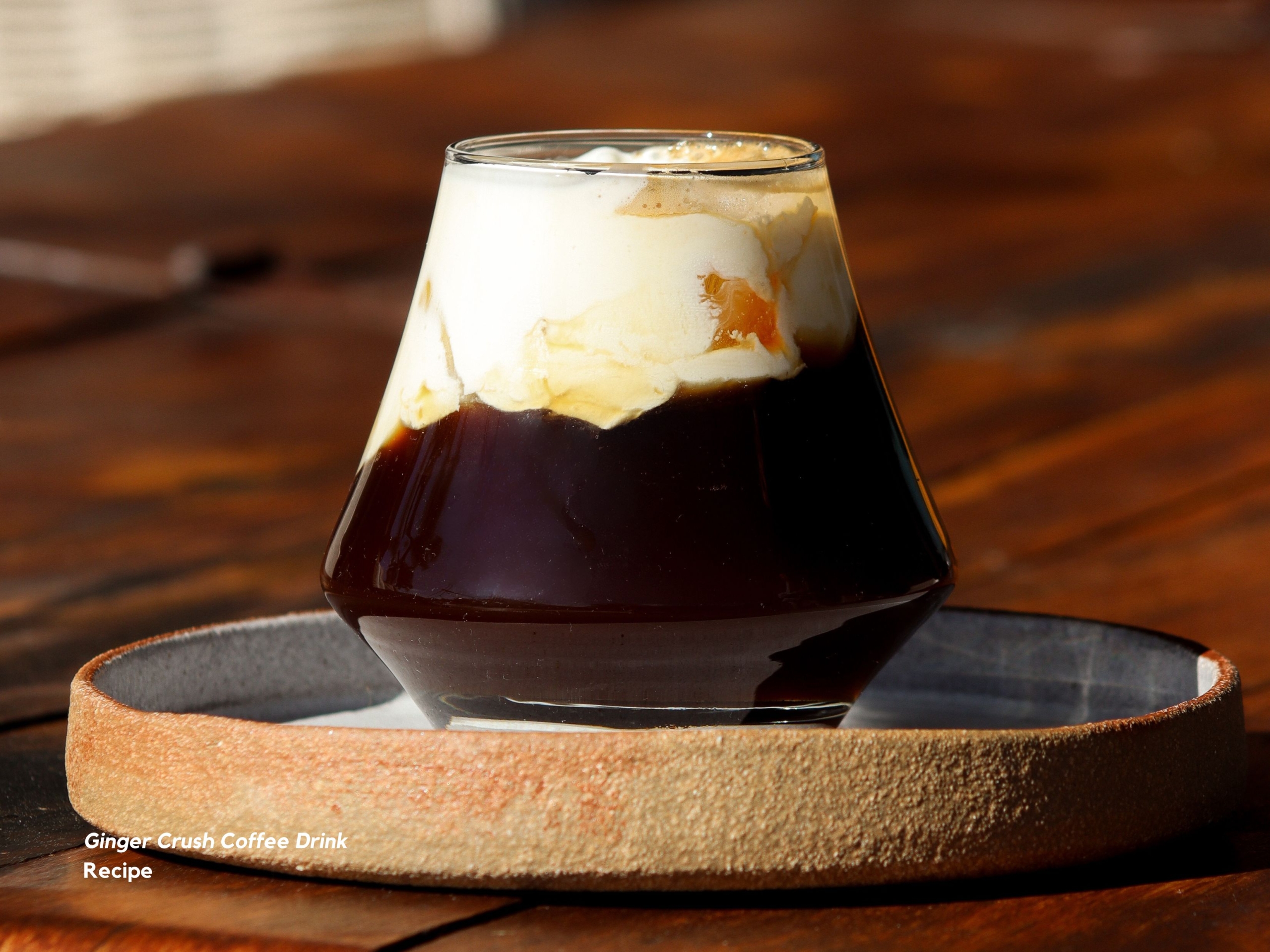 Ginger Crush Coffee Drink